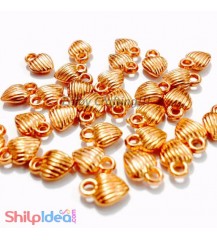 Jewellery Hearts - Copper - Pack of 20